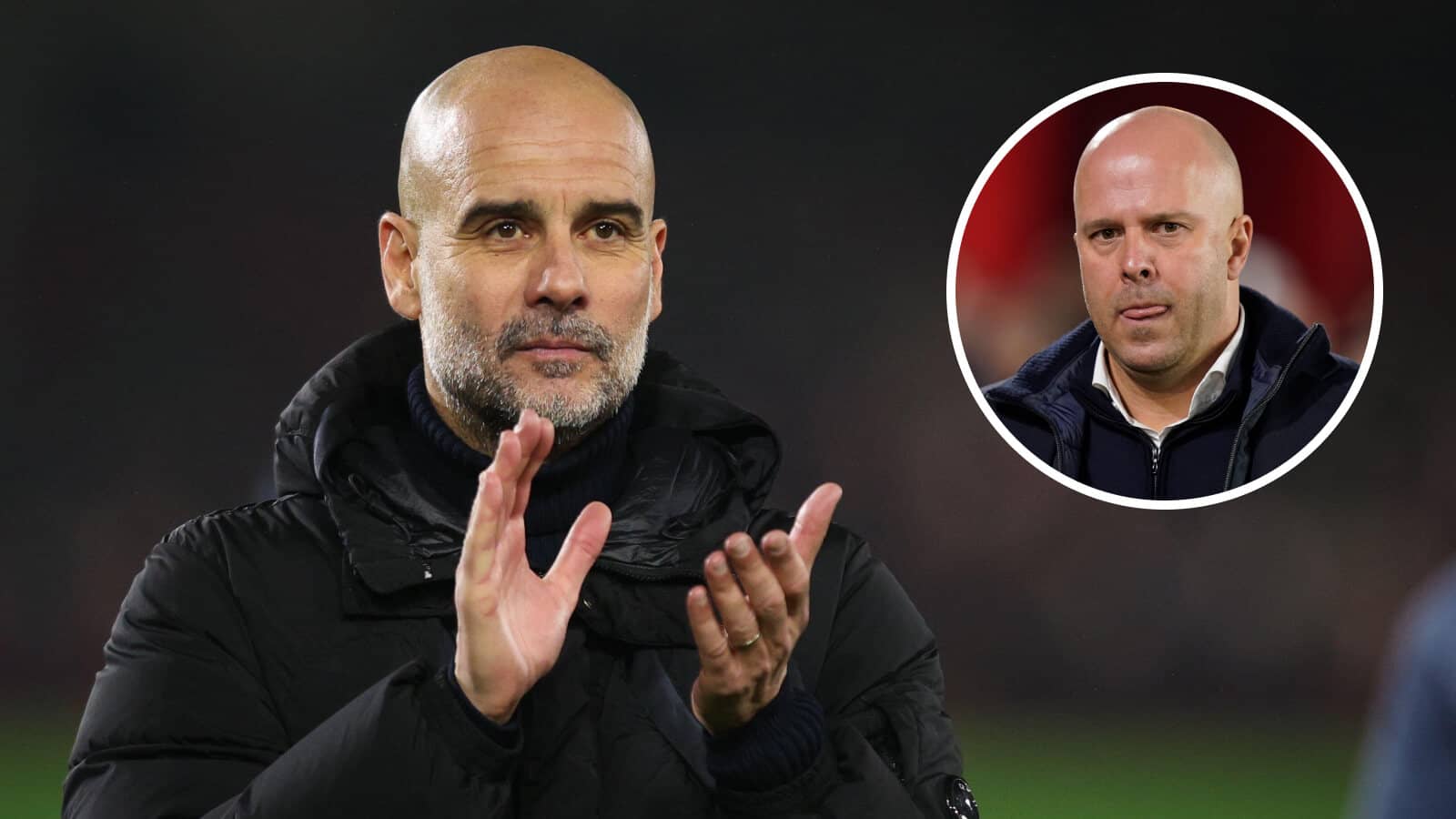 Man City HIJACK on as Arne Slot on ‘collision course’ with Pep Guardiola for ‘perfect’ signing