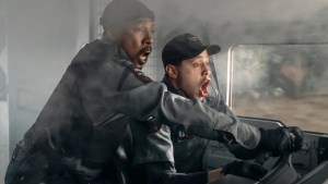 Eddie Murphy and Pete Davidson in "The Pickup" (Amazon MGM Studios)