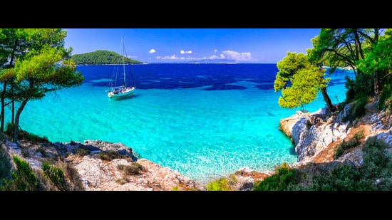 The view from an island in Greece. (Shutterstock)