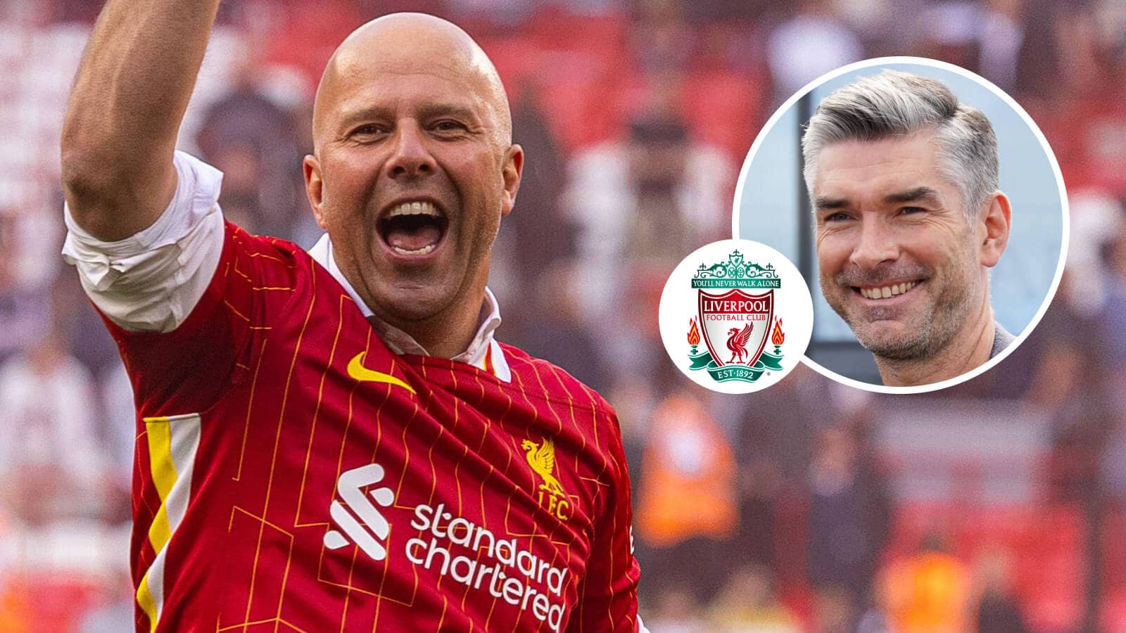 Deal ON as agents fly in for ‘talks’ with Slot and Hughes over eye-watering move