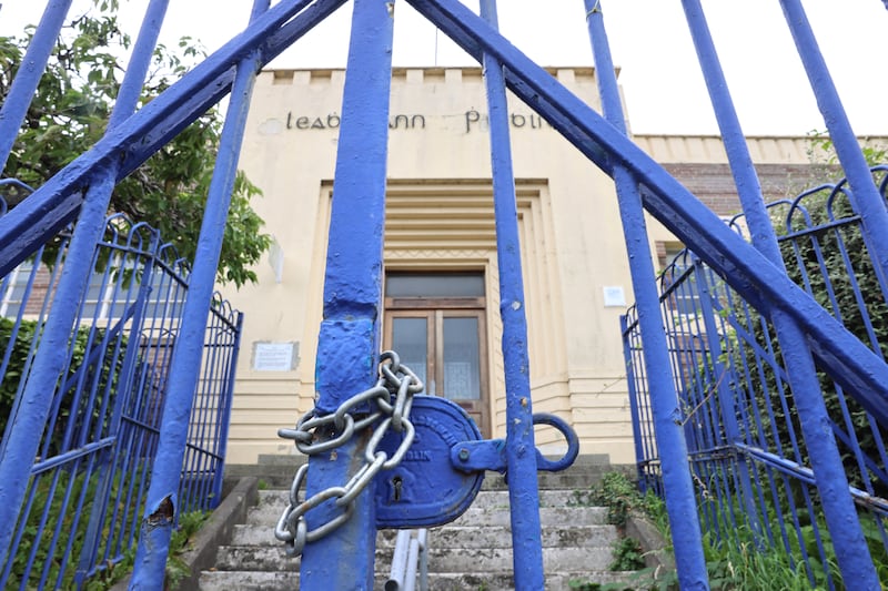 Cllr Darragh Moriarty: 'You have this empty, gorgeous art deco building with no real end use in mind.'
Photograph: Dara Mac Dónaill/ The Irish Times