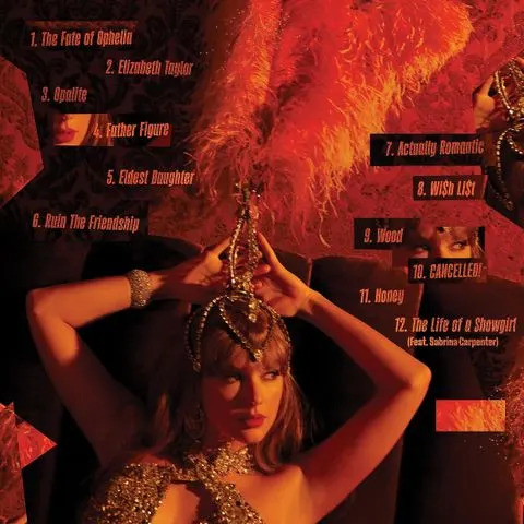 Taylor Swift/Instagram The upcoming album also features a tracklist of 12 songs.