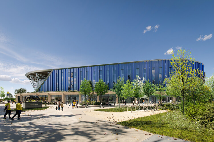 AFL Architects’ All-Electric Stadium in Oxford Receives Planning Approval - Image 1 of 6