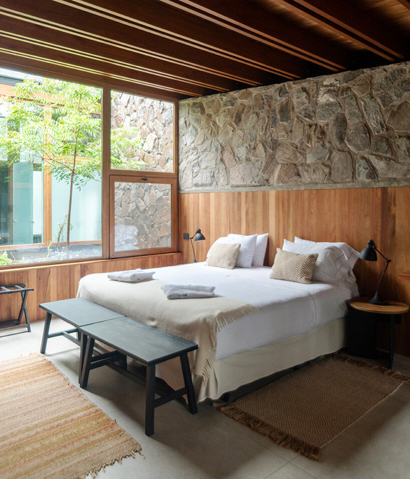 alarciaferrer arquitectos turn former argentine presidential residence into hotel suites