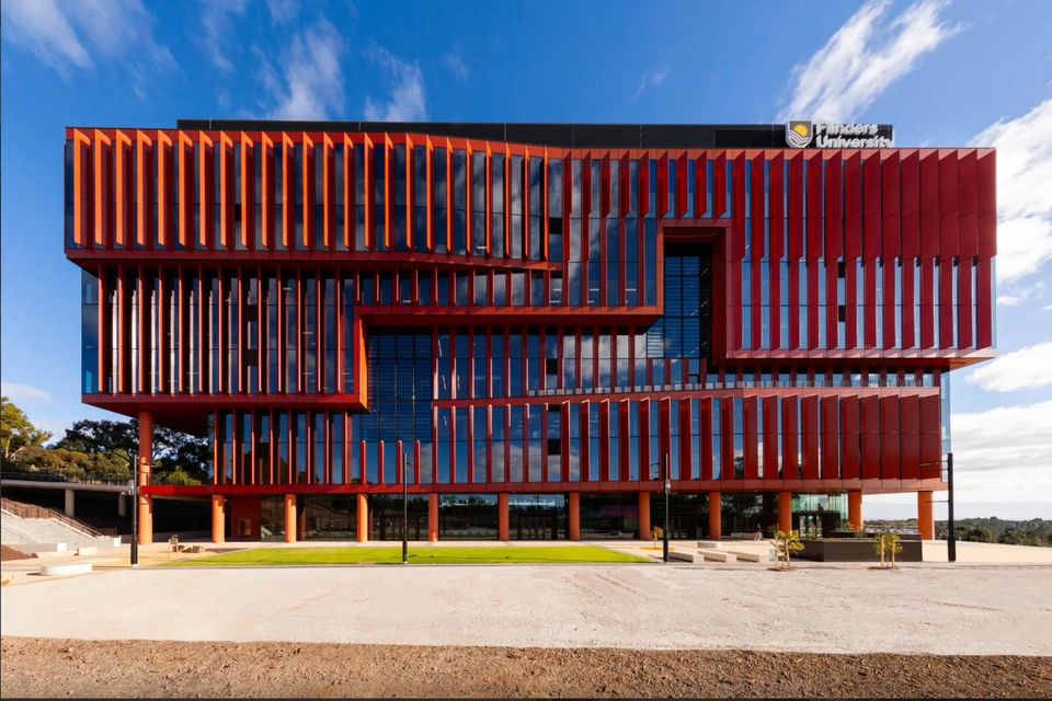 The Flinders University Health and Medical Research Building (HMRB) in Adelaide.