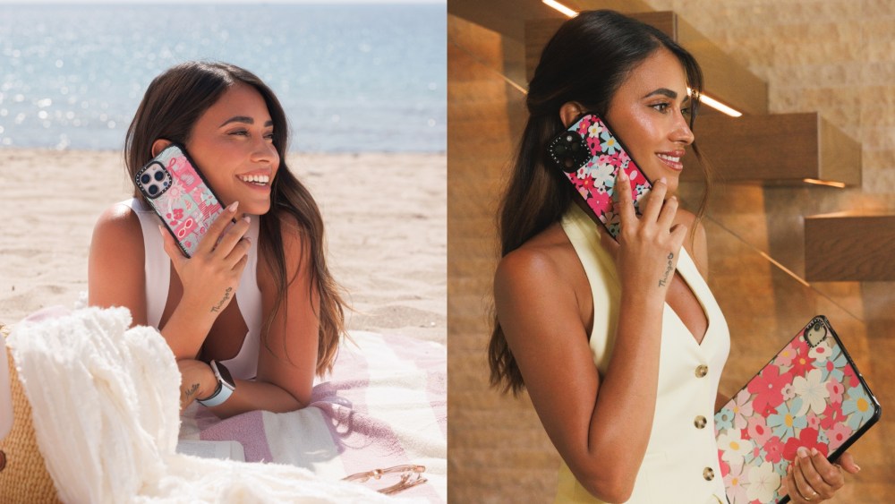 Antonela Roccuzzo collaborates with Casetify on 'A World of You' collaboration.