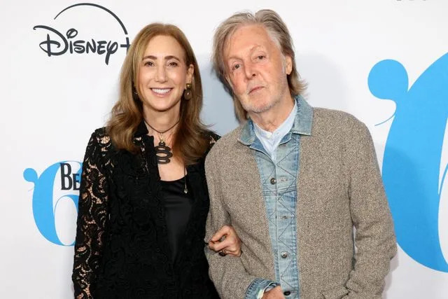 Kevin Mazur/Getty Nancy Shevell and Paul McCartney in N.Y.C. in November 2024