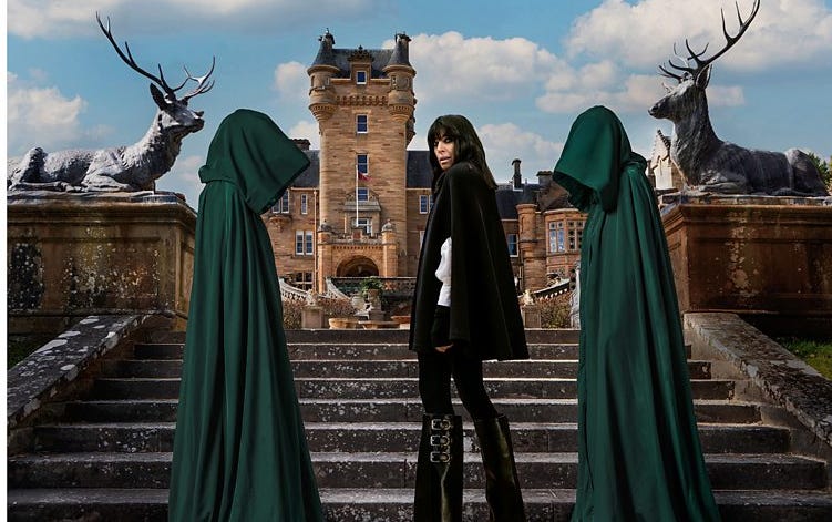 claudia winkleman, celebrity traitors