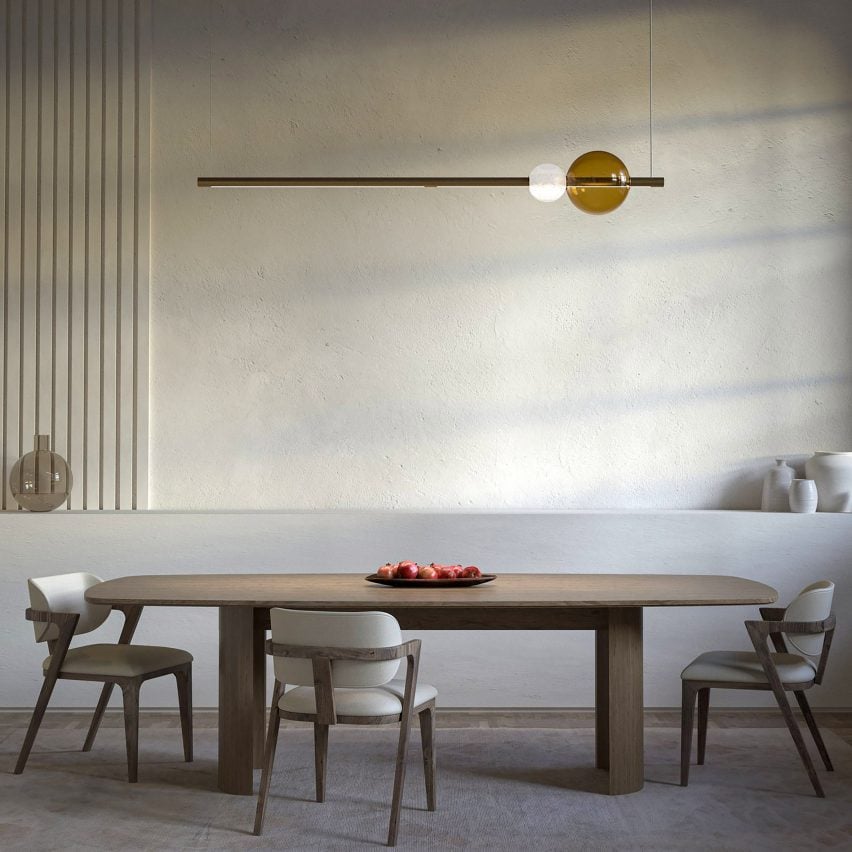 Comet pendant light by Ilanel