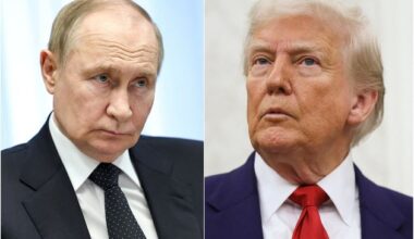 Trump heads to Alaska summit with Putin, says he wants Ukraine ceasefire 'today'