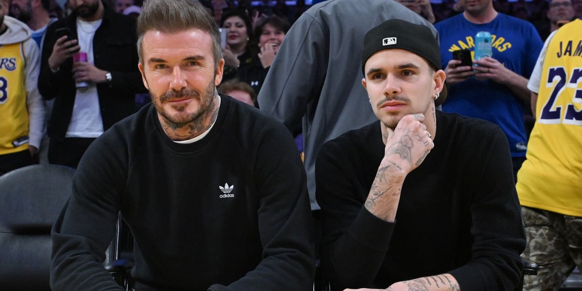David Beckham’s son, Romeo, strips down in new photoshoot
