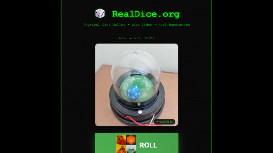 DnD Dice Rolling App - Nat 1 Screenshot