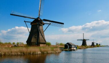 Photo of a windmill for an article on the growth of data centres in the Netherlands.