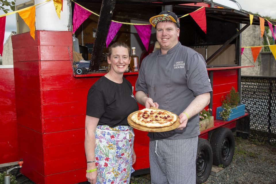 Owners of 'Dock at The Boatyard' on Arklow Quay, Linda McCormick and Paul Sutton. Photo: Michael Kelly