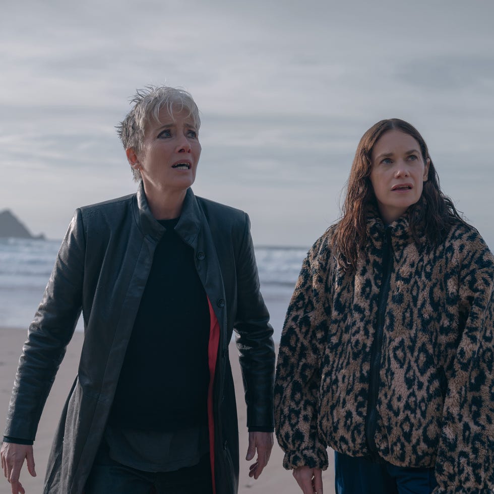 EMBARGOED 29/07/25 14:30 Emma Thompson, Ruth Wilson, Down Cemetery Road. emma thompson ruth wilson down cemetery road.