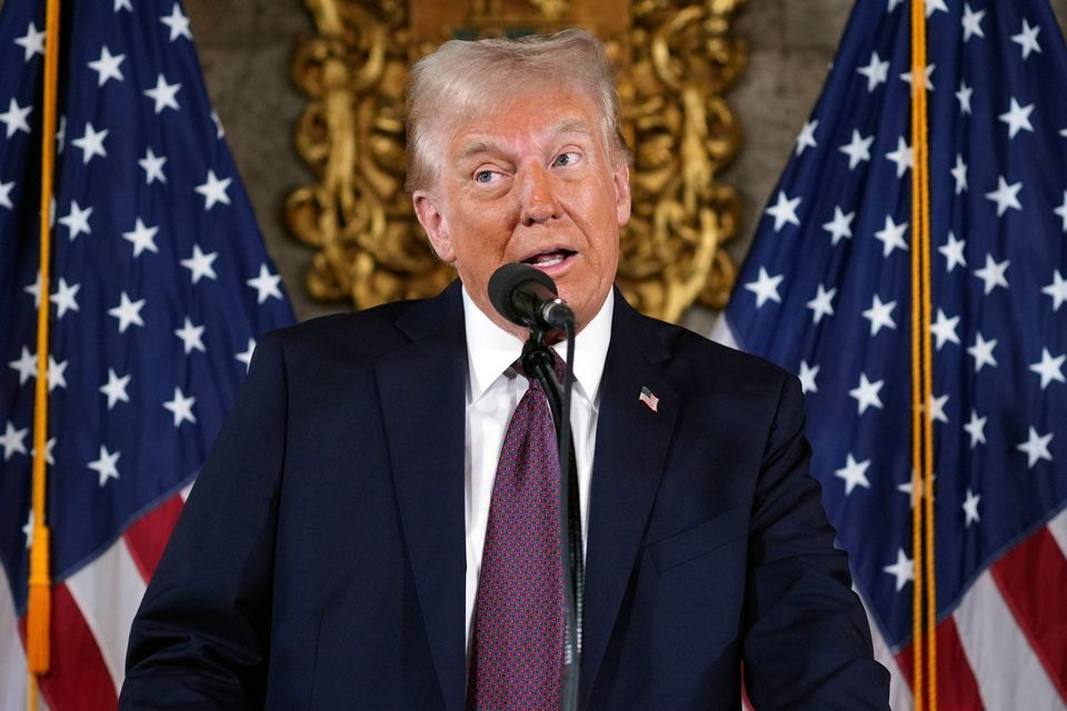 US president Donald Trump