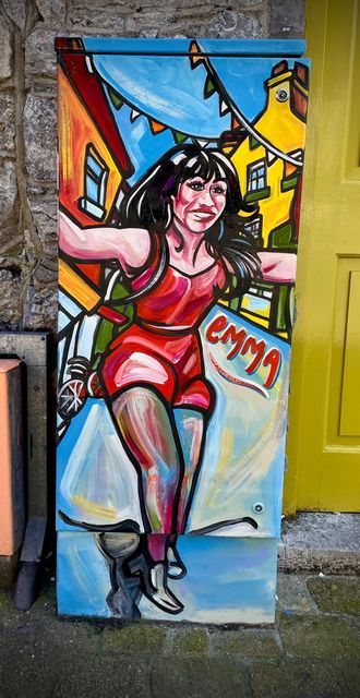 Margaret Nolan painted electricity boxes across Galway City centre
