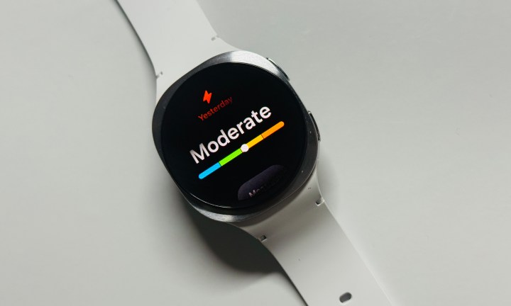 Stress measurement using the Samsung Galaxy Watch 8.