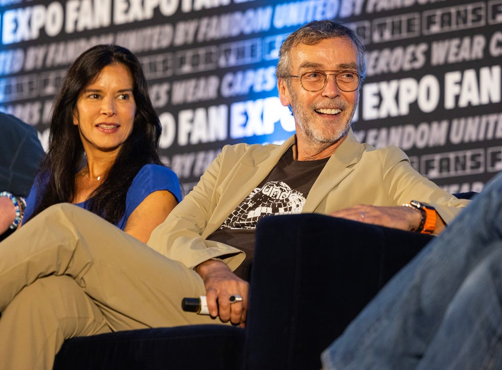 patricia velasquez and john hannah from the mummy