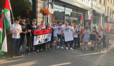 Councillors wear Palestine Action t-shirts in Newry as PSNI issues warning ahead of protests - The Journal