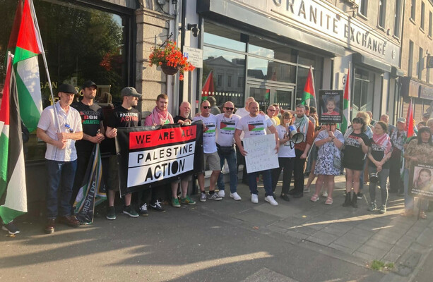 Councillors wear Palestine Action t-shirts in Newry as PSNI issues warning ahead of protests - The Journal