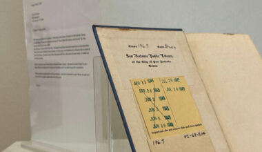 A library in Texas has been reunited with a book that was borrowed nearly 82 years ago