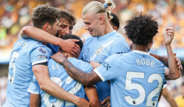 Manchester City begin title quest with convincing win against Wolves