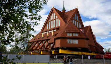 Sweden is moving a century-old, 670-tonne church three miles down the road - here’s how - The Journal