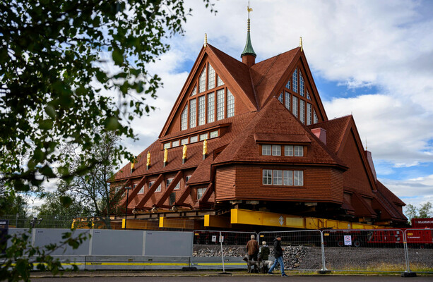 Sweden is moving a century-old, 670-tonne church three miles down the road - here’s how - The Journal