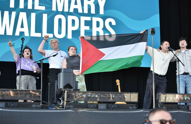 Festival that cut off The Mary Wallopers to make 'substantial' donation to Palestine relief