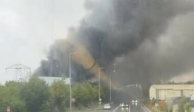 Balbriggan residents told to stay indoors and close windows due to fire at waste disposal plant - The Journal