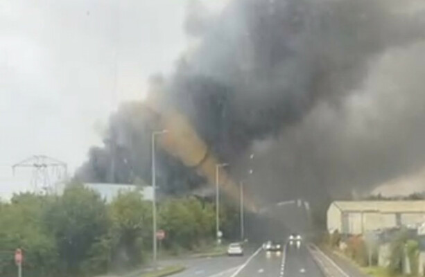 Balbriggan residents told to stay indoors and close windows due to fire at waste disposal plant - The Journal
