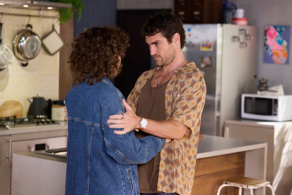 Dana Matheson and Sonny Baldwin in Home and Away dana matheson and sonny baldwin in home and away