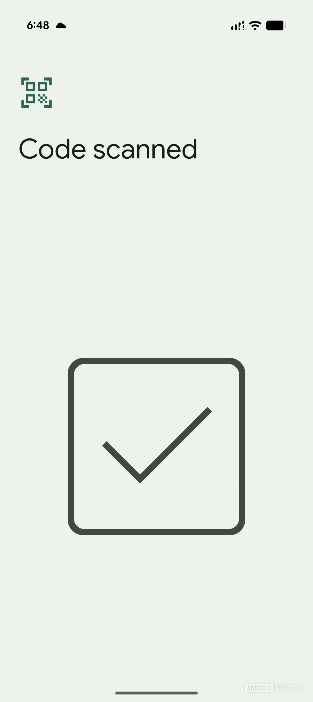 iPhone to Android eSIM transfer QR code scanning
