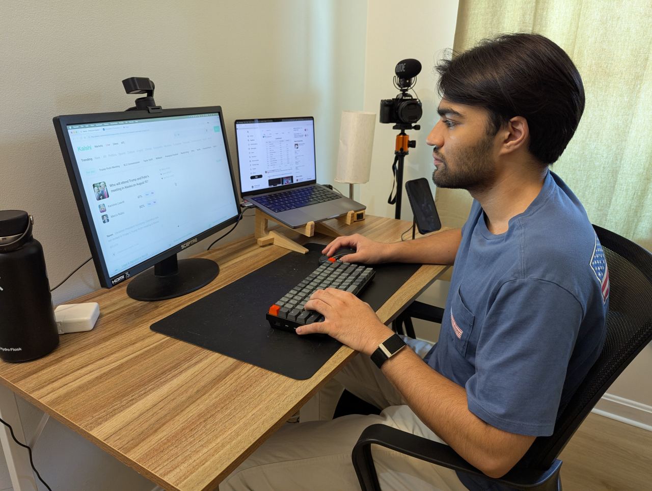 Rishab Jain, a Harvard undergraduate, tracks back-end updates and obscure X posts to anticipate new AI model launches. Photo: Rishab Jain