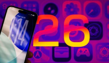 An iPhone next to the number 26.