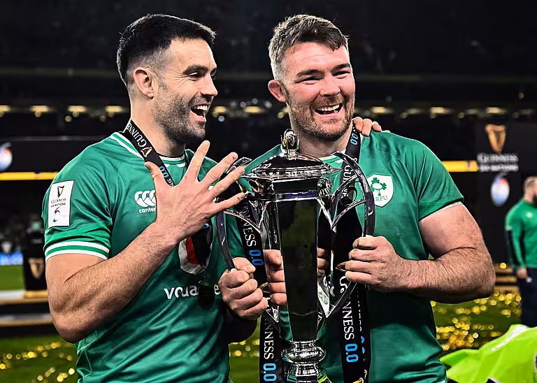 Peter O'Mahony and Conor Murray