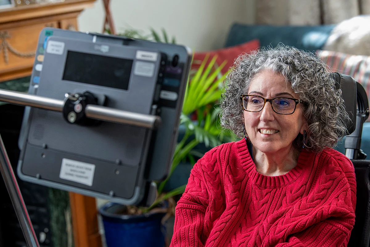 AI helps UK woman with motor neurone disease to rediscover lost voice after 25 years