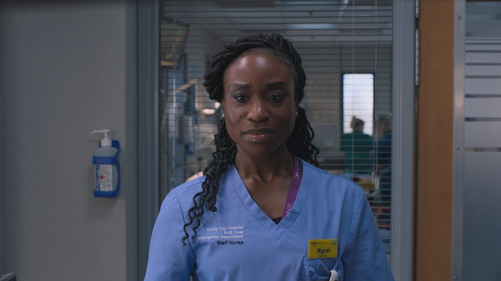 Ngozi Okoye, Casualty ngozi okoye, casualty