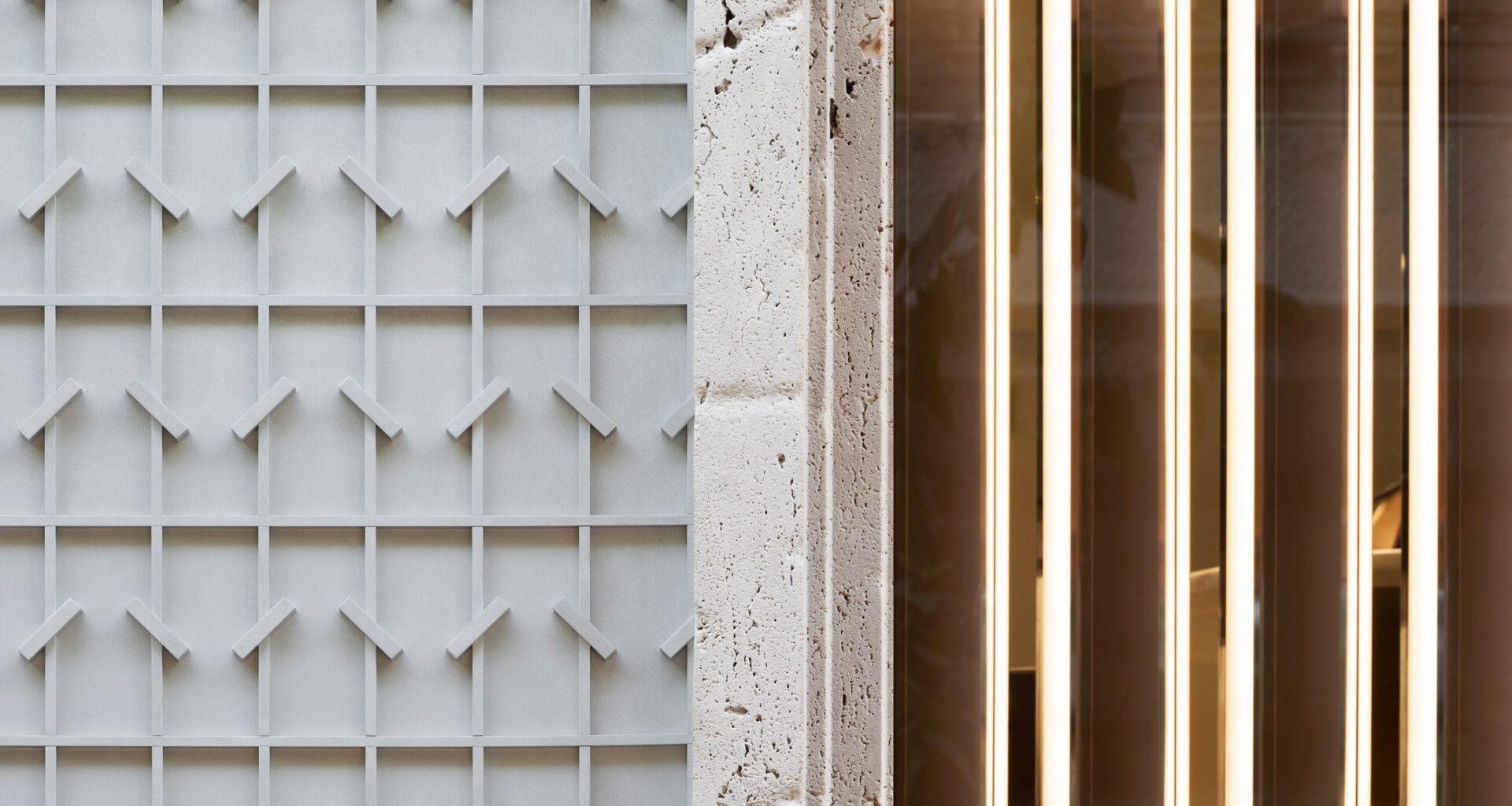Jewellery informs facade for Nikos Koulis store in Athens