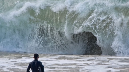 Mega Tsunami warning in US: Coastal states like Washington, Oregon, and northern California can potentially be devastated, while Alaska and Hawaii could also be in danger.(Representational Image)
