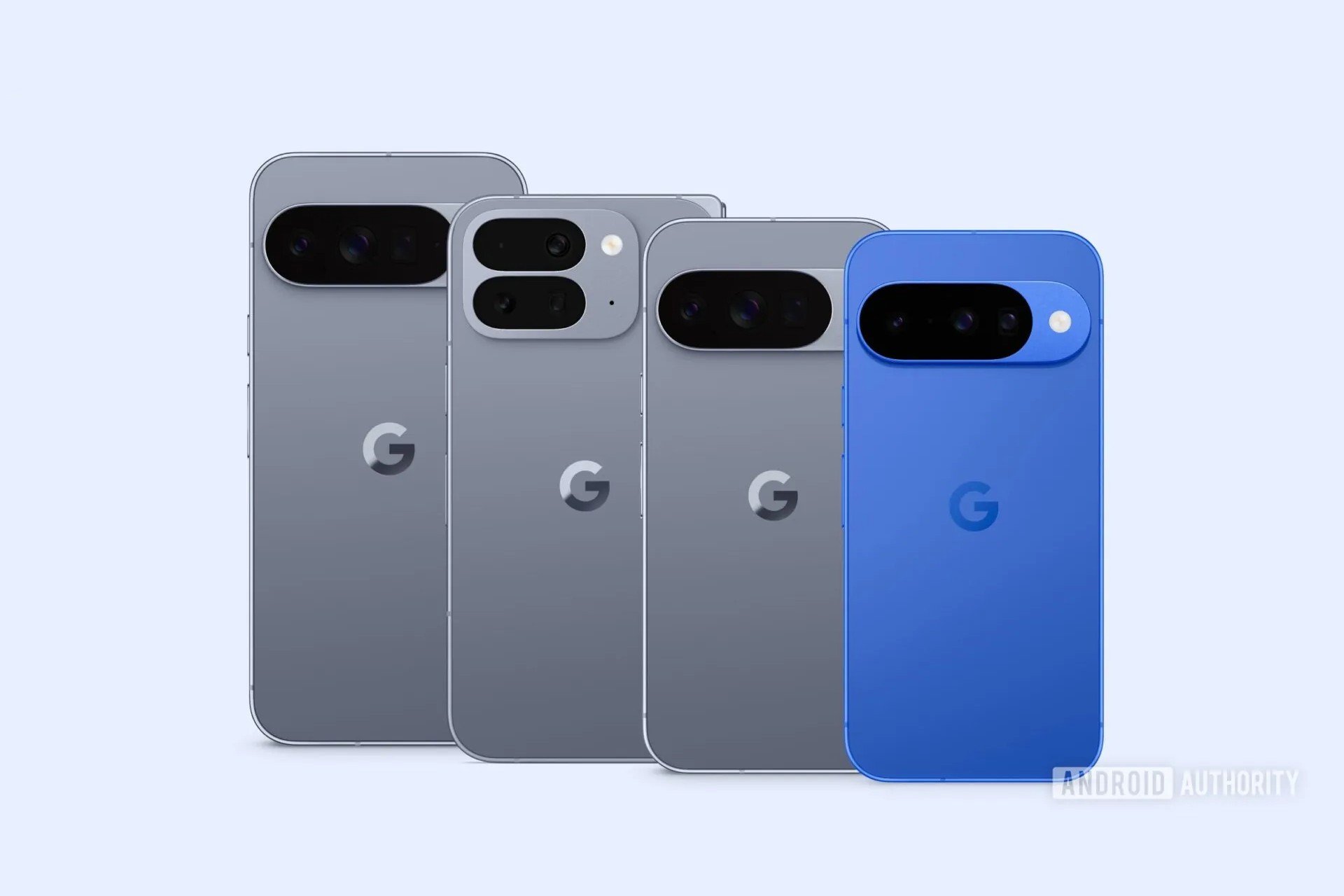 Pixel 10 lineup.