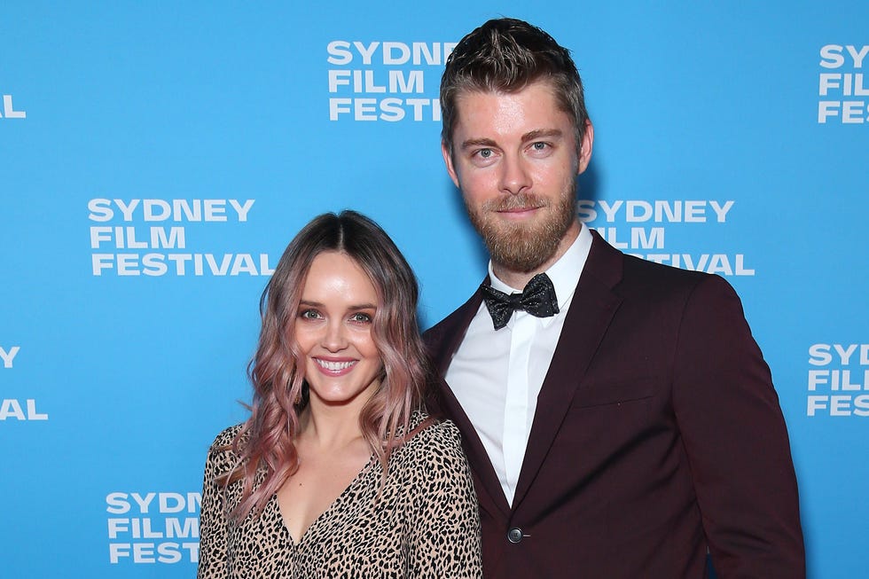 rebecca breeds, luke mitchell pictured in 2019