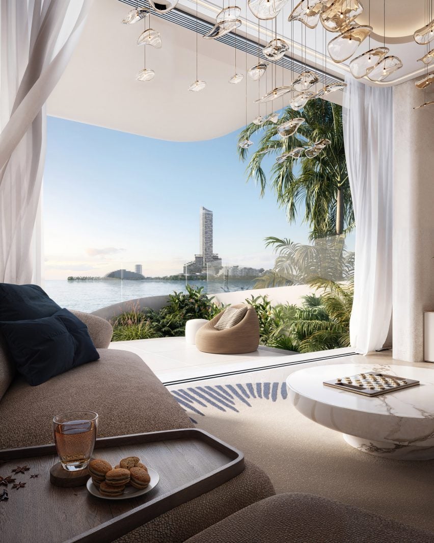 Interior of Oystra development