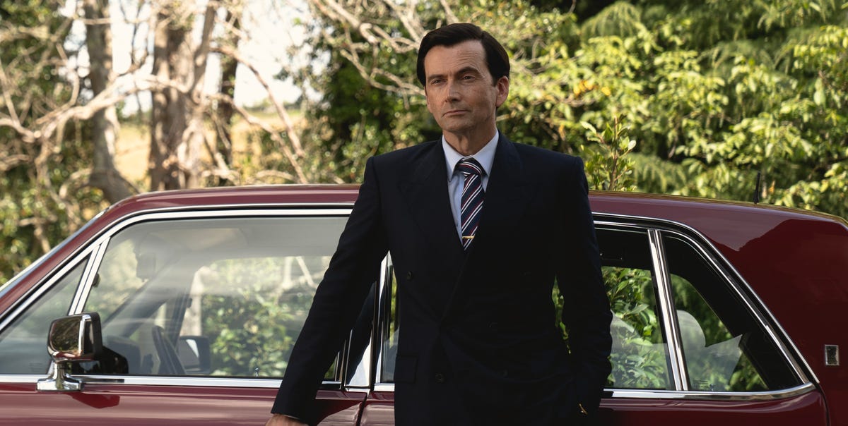 David Tennant spotted in first look at new season of returning period drama Rivals