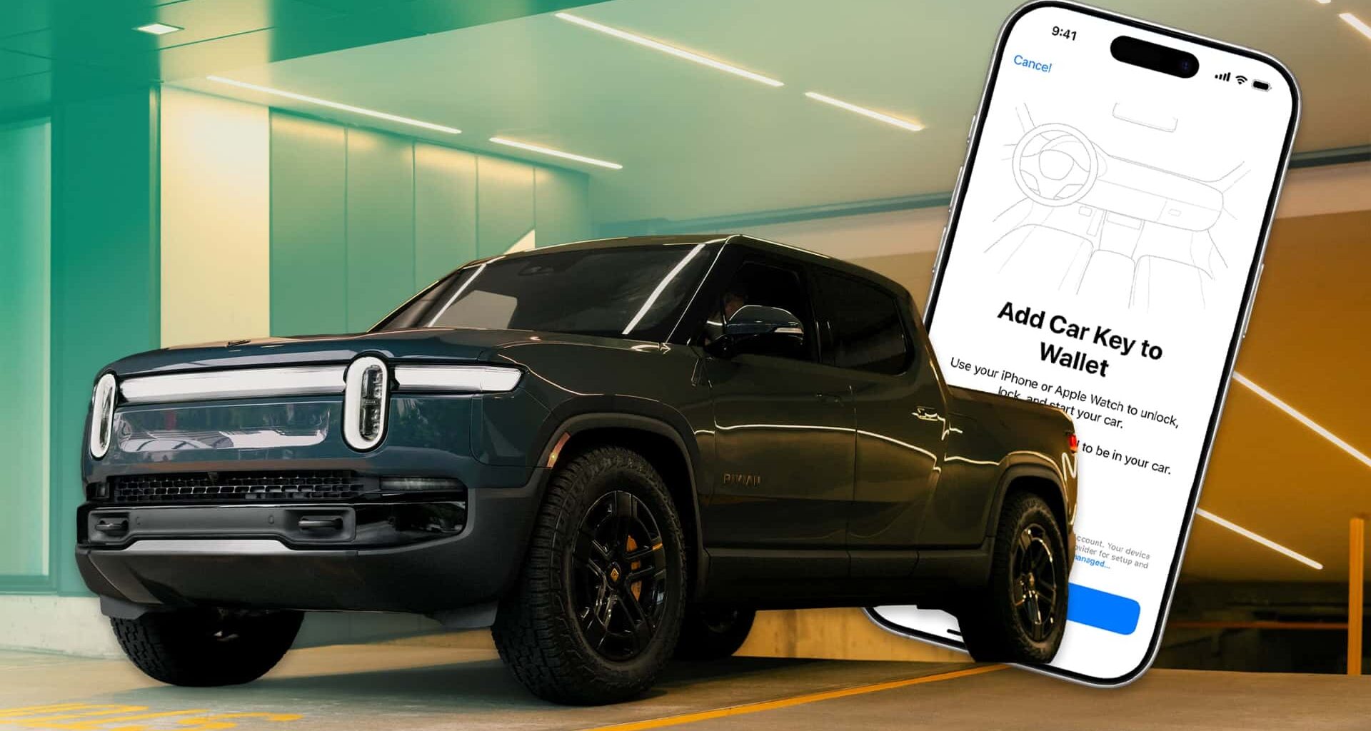 Rivian Is Gearing Up To Activate Apple Car Key For R1T And R1S