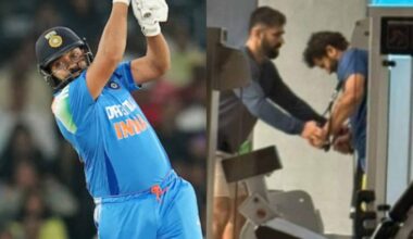 Amidst Trolls On Fitness, Rohit Sharma Starts Working Out In Gym!