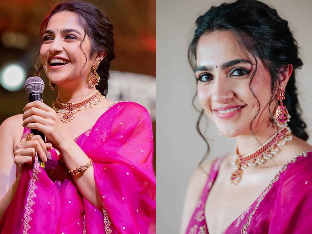 Dragon Beauty Rukmini Stuns in Hot Pink Glow