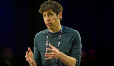 Sam Altman Co-founder and CEO of OpenAI speaks during the Italian Tech Week 2024 at OGR Officine Grandi Riparazioni on September 25, 2024 in Turin, Italy.