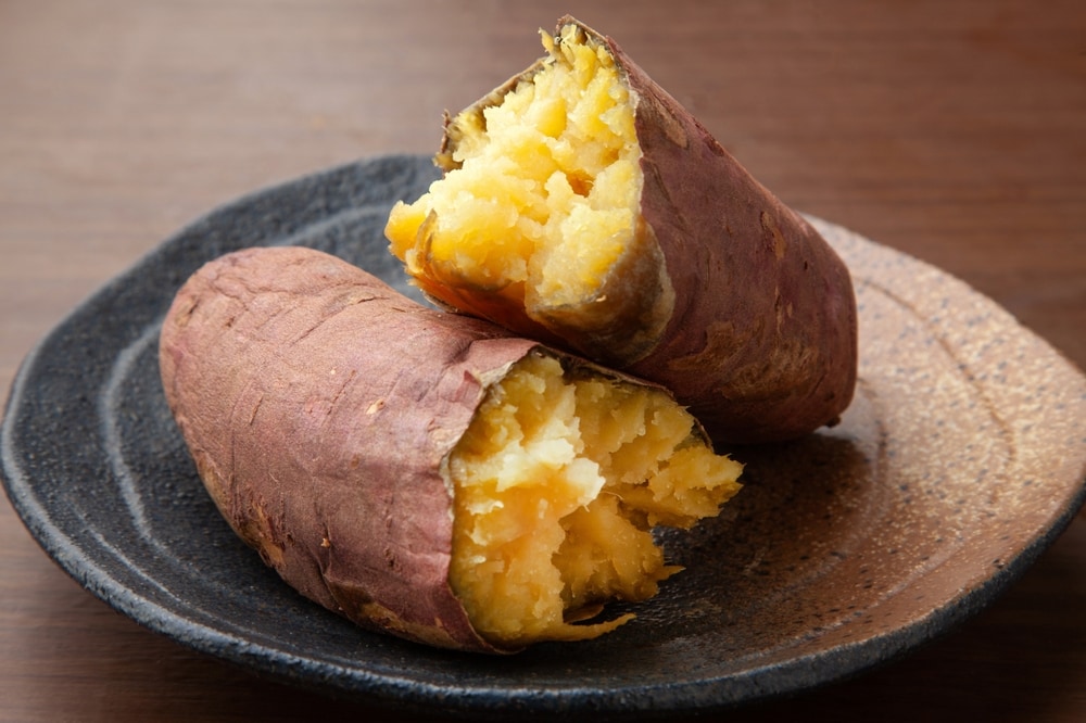 Sweet potato contains beta-carotene, good for fetal health. (Shutterstock)